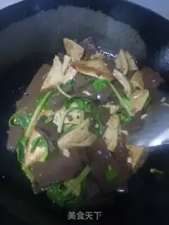 Make Tofu fried pig blood step 6