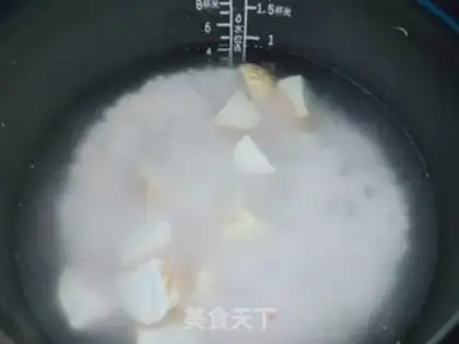 Make Chestnut rice step 5