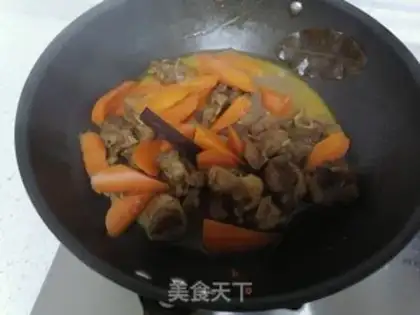 Make Carrot and cowtail step 8