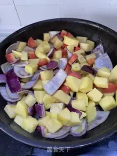 Make Curry potato chicken step 7