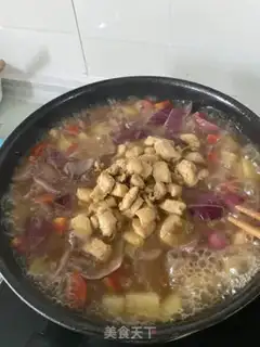 Make Curry potato chicken step 11