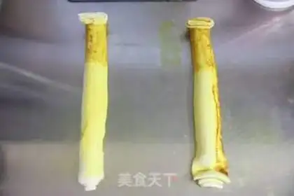 Make Ginger and yellow rolls step 9