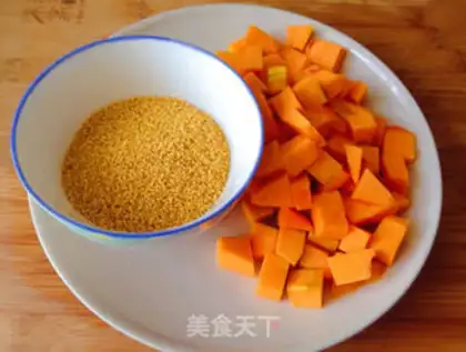 Make Pumpkin porridge step 0