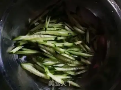 Make cucumber sprouts step 2