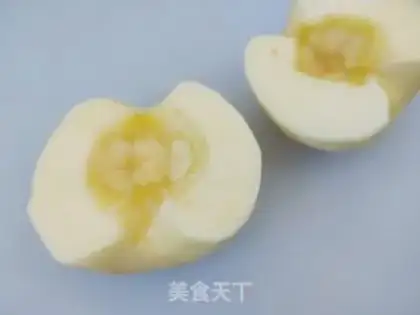 Make ♪ Sweet, red-tree apple can ♪ step 2