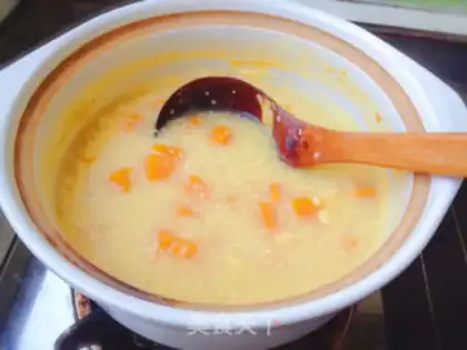 Make Pumpkin porridge step 3