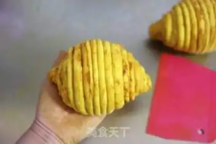 Make Ginger and yellow rolls step 12