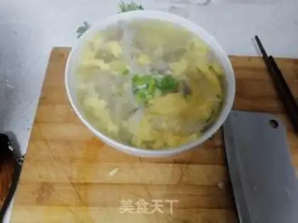 Make Pumpkin omelet soup step 5