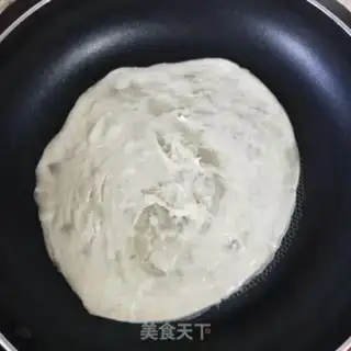 Make Egg ham pancakes step 4