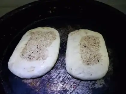 Make Soy sauce pancakes step 12