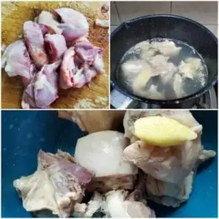 Make Chicken soup step 1