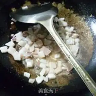 Make Piper squid eggs fried rice step 8