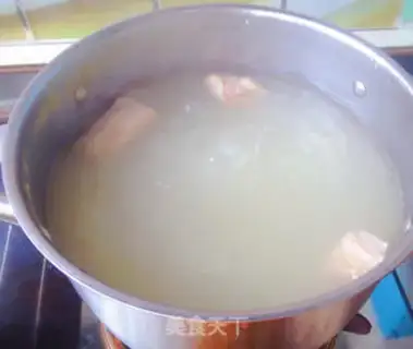 Make ♪ Mountain medicine corn chop soup ♪ step 1