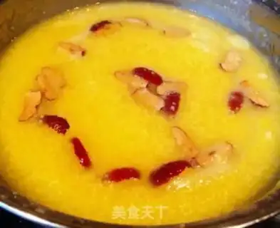 Make Eggs and rice porridge step 6