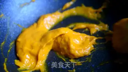 Make Milky pumpkin toast step 2