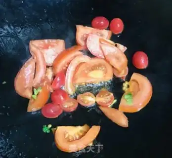 Make Tomato tofu step 2