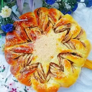 Make Sunflower sandbread step 30
