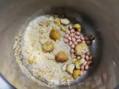 Make Chestnut peanuts step 0