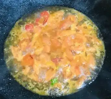 Make Tomato tofu step 3