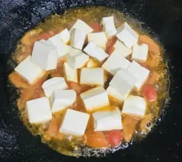 Make Tomato tofu step 4