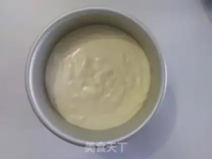 Make Puffed coconut cheese cream cake step 9