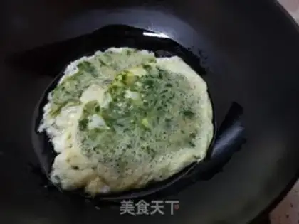Make Pepper fried eggs step 4