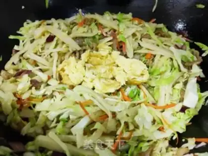 Make Sausage-vegetable pancakes step 12