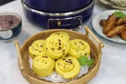 Make Pumpkin rolls step 9