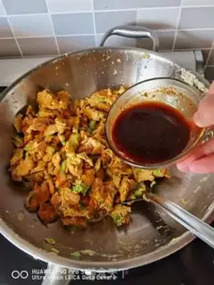 Make Secret krill fried eggs step 9