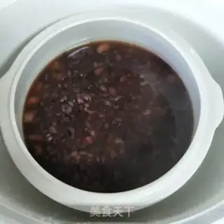 Make Black rice congee step 4