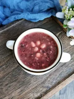 Make Black rice congee step 7