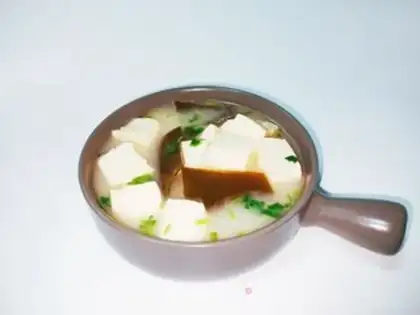 Make Seaweed tofu soup step 6