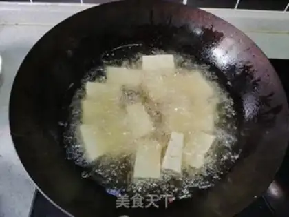 Make Fish jaw stew tofu step 5