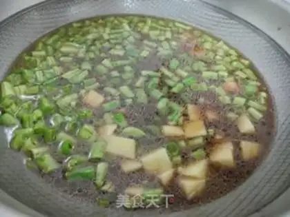 Make Soy bean horns for rice step 4