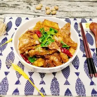 Make Fish jaw stew tofu step 9