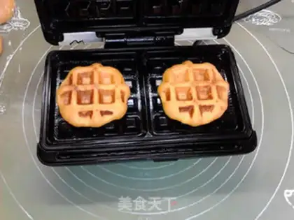 Make Double waffles step 15