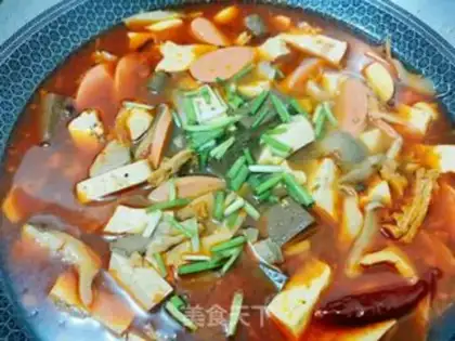Make Duck blood tofu step 10