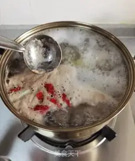 Make Red and white radish for ribs step 3
