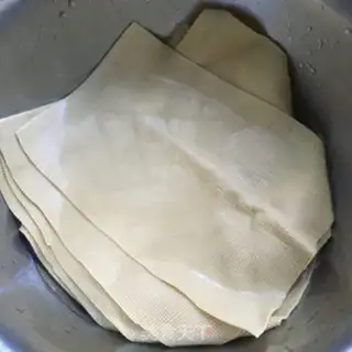Make Roast bean-skin bubbles step 1