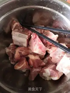 Make Powdered potato ribs step 0
