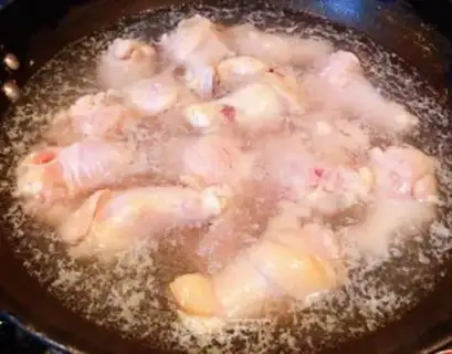 Make Coke chicken wings step 2