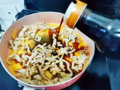 Make Pepper sauce step 5