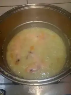 Make Emerald shrimp porridge step 5