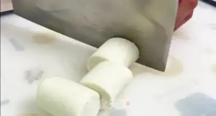 Make Mountain cake step 4