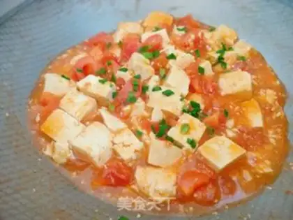 Make Tomato stew tofu step 6