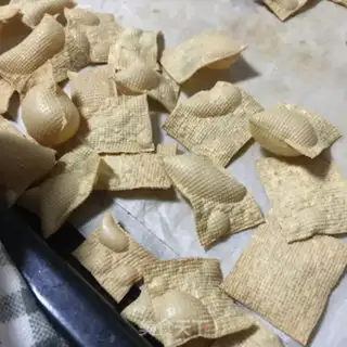 Make Roast bean-skin bubbles step 8
