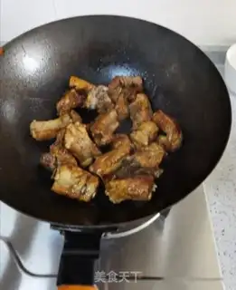 Make Red and white radish for ribs step 8