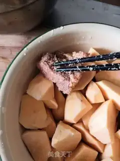 Make Powdered potato ribs step 7