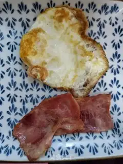 Make Bacon eggburger step 3