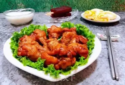 Make Coke chicken wings step 11